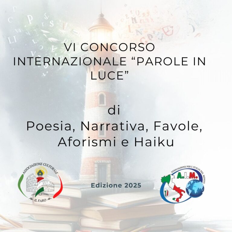 Evento concorso Parole in luce 2025 x sito